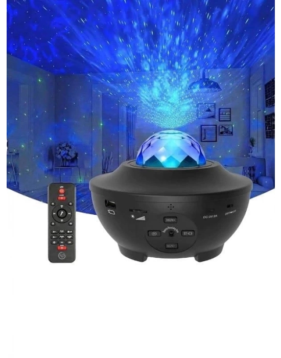 ® YUMURTA GÖRÜNÜMLÜ YILDIZLI PROJEKSİYON