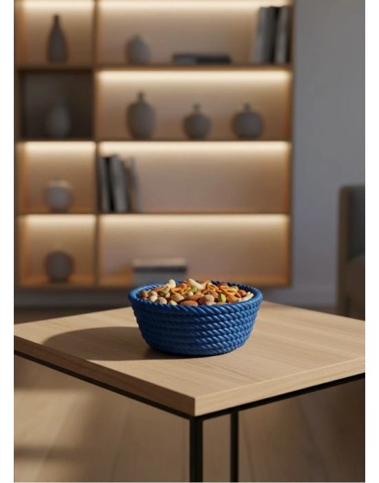 ® YUVARLAK ÇEREZLİK LACİVERT