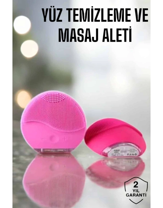 ® Yüz Temizleme Aleti Genç Görünüm Sağlayan, Kan Dolaşımını Hızlandıran, Kablosuz ve Taşınabilir
