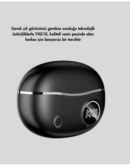 ® YXG10 SİYAH BLUETOOTH KULAKLIK