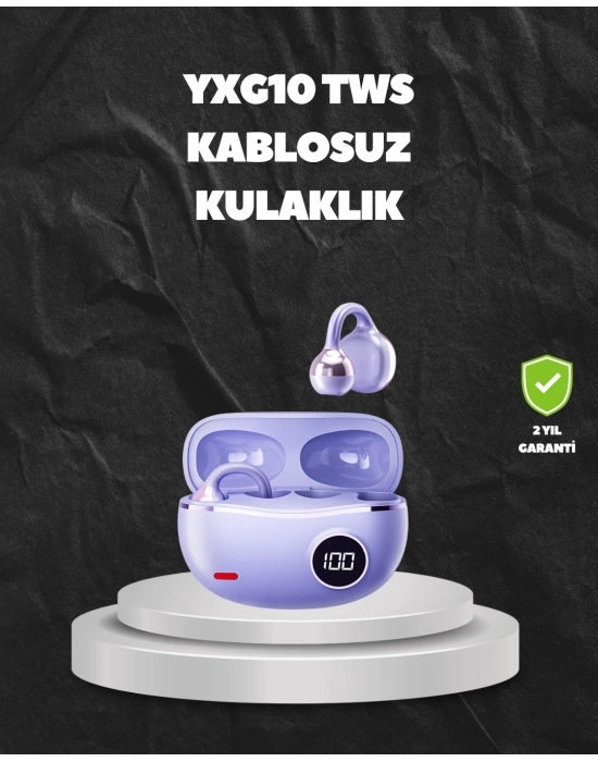 ® YXG10 TWS Kablosuz Kulak İçi – Elmacık Kemiği İletimli, Şık ve Hafif