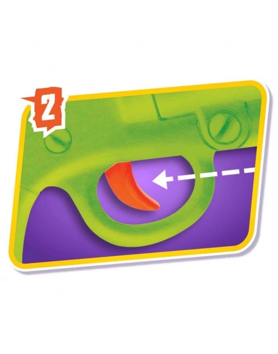 ® Zombie Hunter 9 Mermili Sünger Dart Atan Silah 31 cm