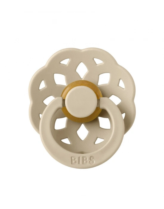 Bibs Boheme Kauçuk Emzik 0-6 Ay Vanilla