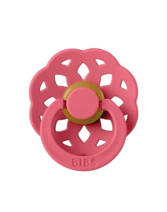 Bibs Boheme Kauçuk Emzik 6-18 Ay Coral