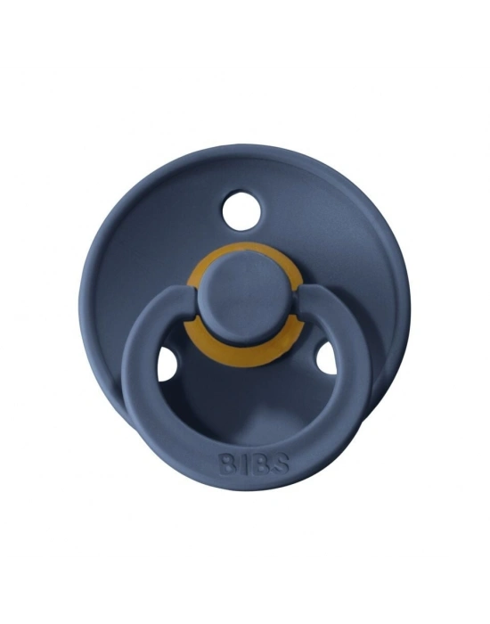 Bibs Colour Kauçuk Emzik 0-6 Ay Steel Blue