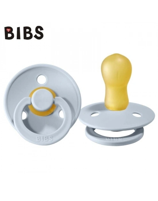 Bibs Colour Kauçuk Emzik 18+ Ay Baby Blue