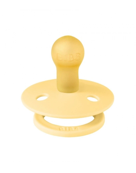 Bibs Colour Kauçuk Emzik 6-18 Ay Pale Butter