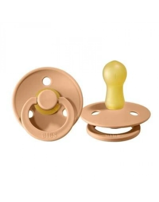 Bibs Colour Kauçuk Emzik 6-18 Ay Peach