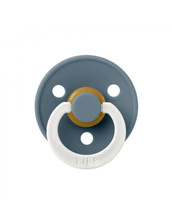 Bibs Colour Kauçuk Emzik 6-18 Ay Petrol Glow