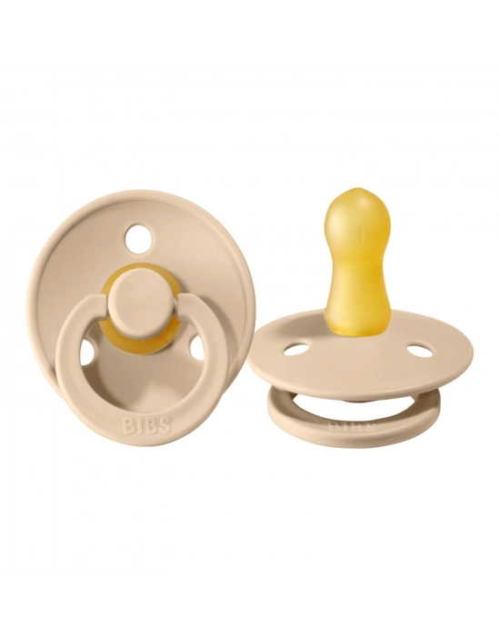 Bibs Colour Kauçuk Emzik 6-18 Ay Vanilla