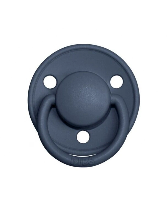 Bibs De Lux Silikon Emzik 0-36 Ay Steel Blue