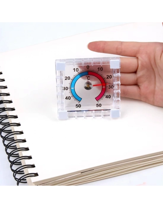 Bimetalik Kare Termometre