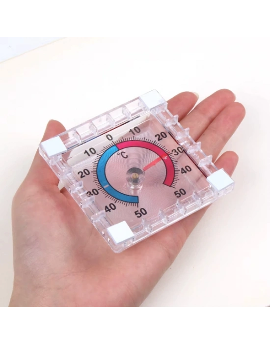 Bimetalik Kare Termometre