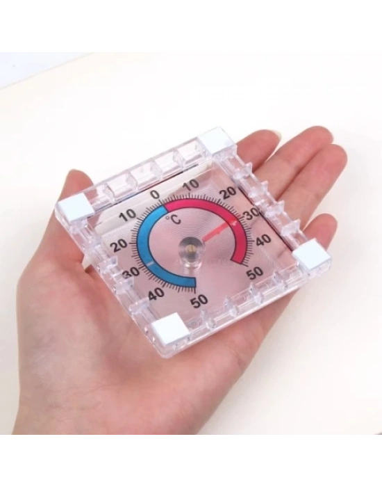 Bimetalik Kare Termometre