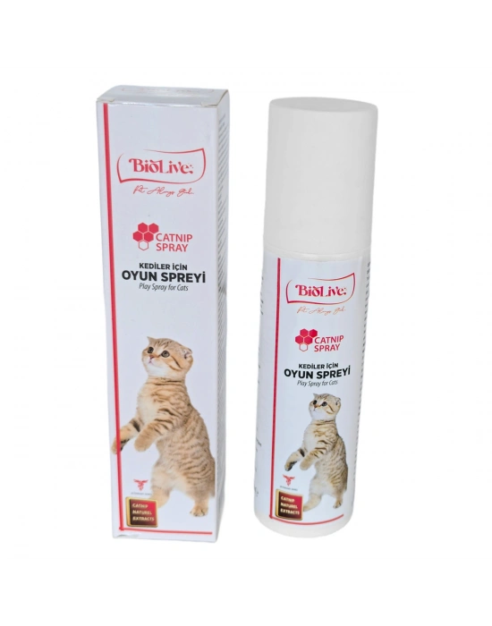 Biolive Catnip Kediler İçin Oyun Spreyi 150ml