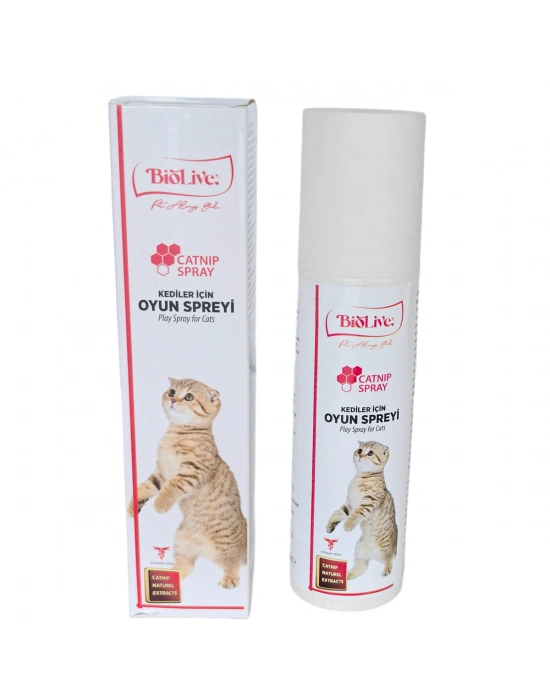 Biolive Catnip Kediler İçin Oyun Spreyi 150ml