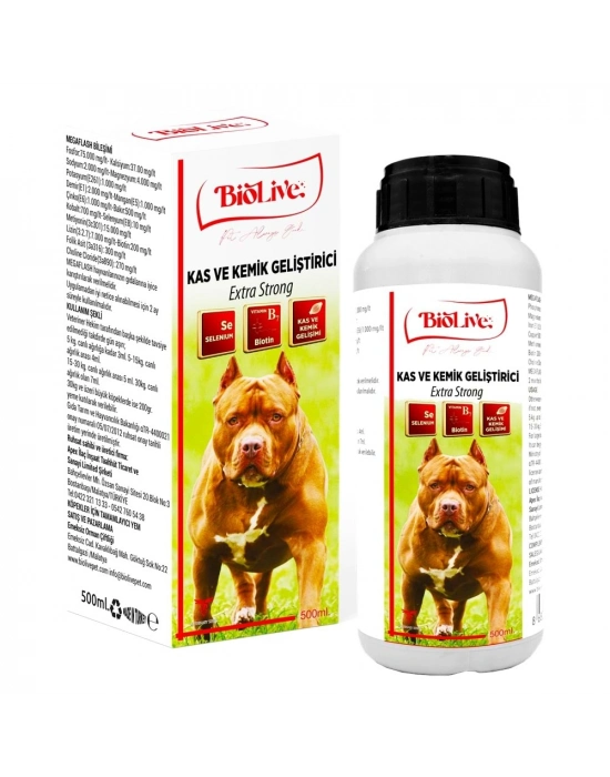 Biolive Kas ve Kemik Geliştirici+Biotin+Selenium 500ml