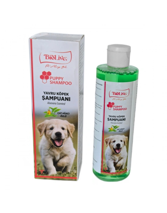 Biolive Puppy Çay Ağacı Özlü Yavru Köpek Şampuanı 200ml