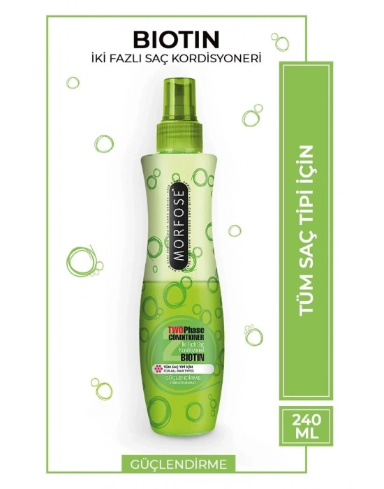 Biotin Çift Fazlı Saç Kondisyoner Fön Suyu 240 ML - mrfs