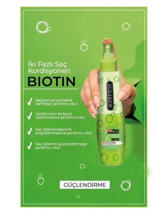 Biotin Çift Fazlı Saç Kondisyoner Fön Suyu 240 ML - mrfs