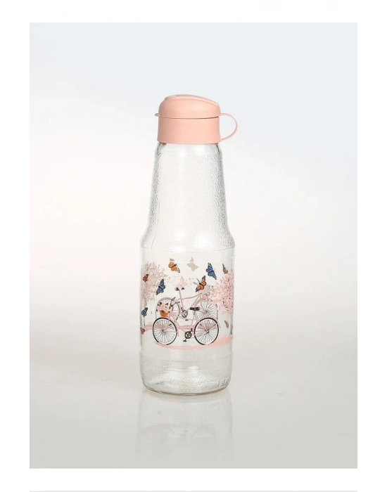 Bisiklet Desenli Meyve Suyu Şişesi 1000 Cc Royaleks-BMS1000