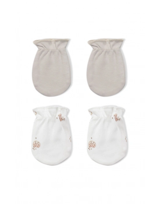 Bistyle 2li Eldiven Cookies Make Happy 90194 Ekru