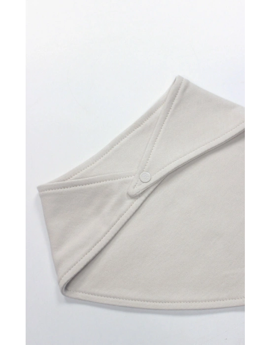 Bistyle 2li Fular Cookies Make Happy 60121 Ekru