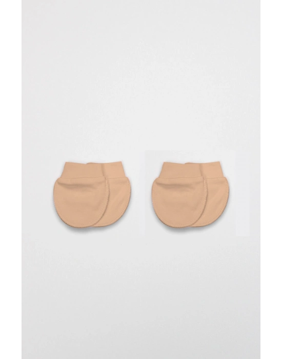 Bistyle 2Li Penye Eldiven Basıc 90108 Bej