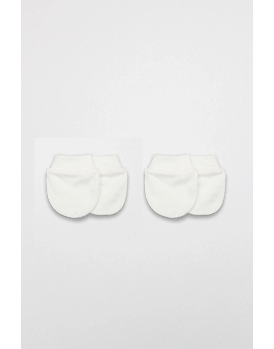 Bistyle 2Li Penye Eldiven Basıc 90108 Ekru