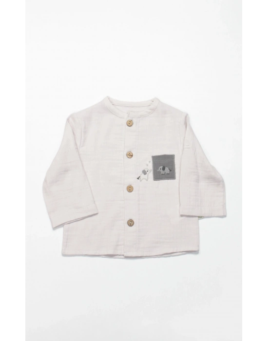 Bistyle 2li Takım Müslin Star Elephant 14143 Gri