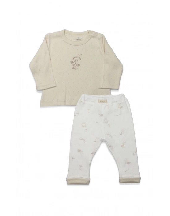 Bistyle 2li Takım My Favorite Zoo 14149 Ekru