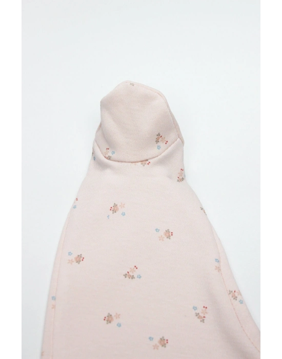 Bistyle 3Lü Zıbın Takım Grow İn Love 13102 Pembe Ekru