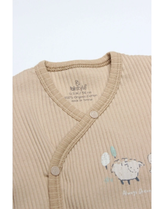 Bistyle Always Dream Yarım Kol Badi 17115 Ekru Bej