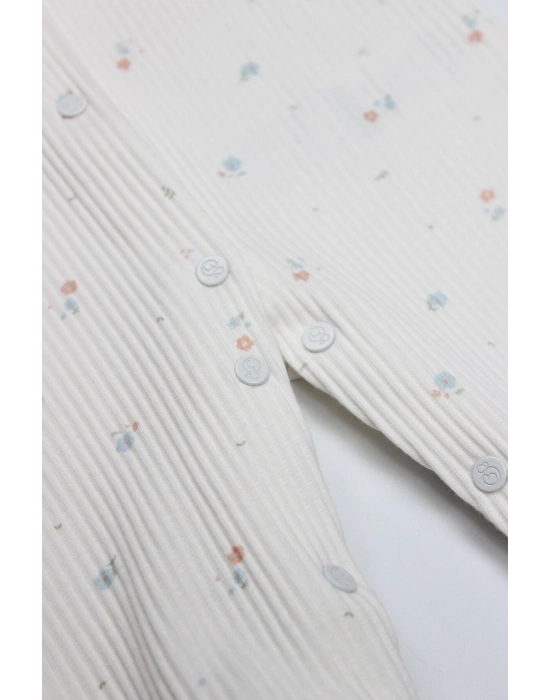 Bistyle Bloom White Tulum 15113 Ekru Gül Kurusu