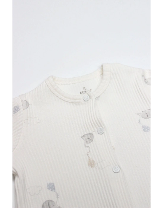 Bistyle Flying Elephant Tulum 15112 Ekru Gri