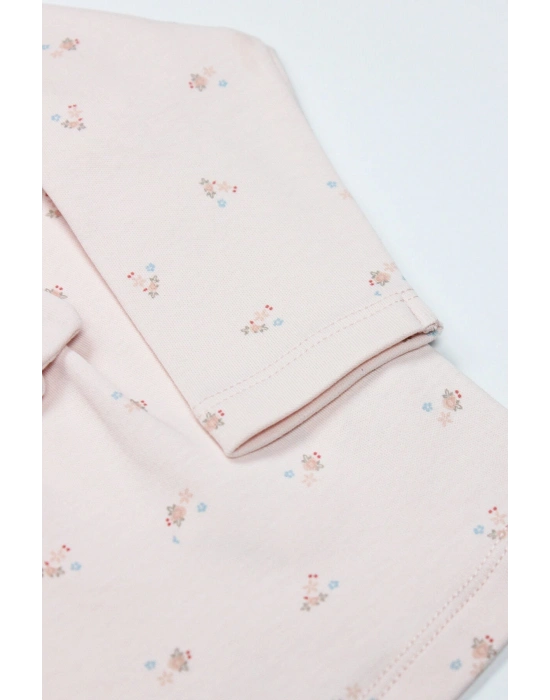 Bistyle Grow İn Love 2Li Bebe Takım 14102 Pembe Ekru