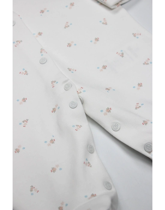 Bistyle Grow İn Love Bebe Tulum 15103 Pembe Ekru