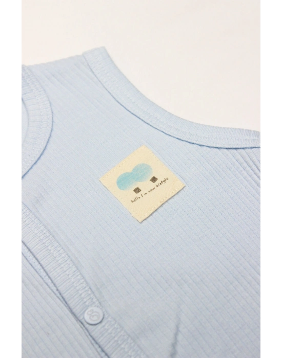 Bistyle Modal Flying Balloons Bebek Yelek BS18110 Mavi