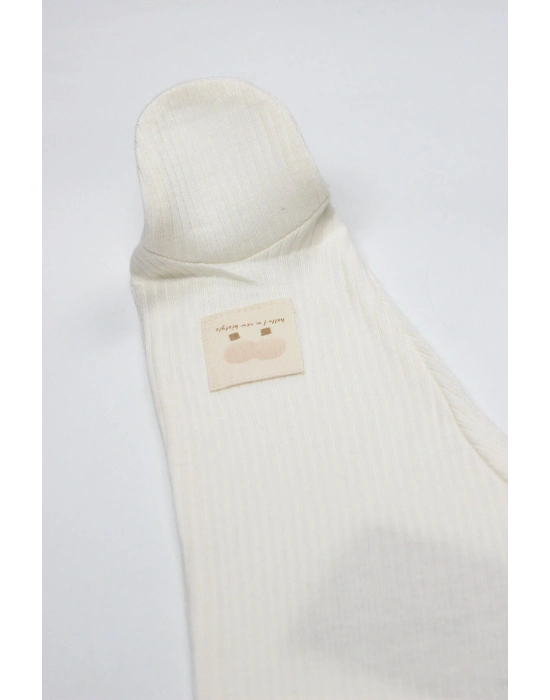 Bistyle Modal Flying Balloons Patikli Pantolon BS16122 Ekru