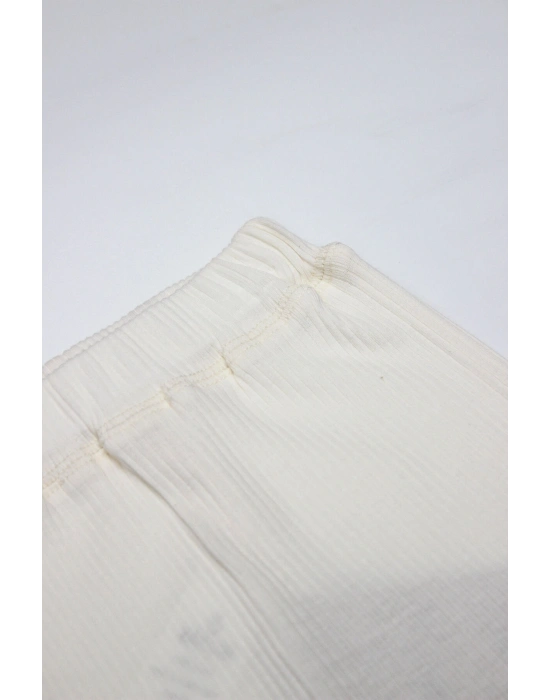 Bistyle Modal Flying Balloons Patikli Pantolon BS16122 Ekru