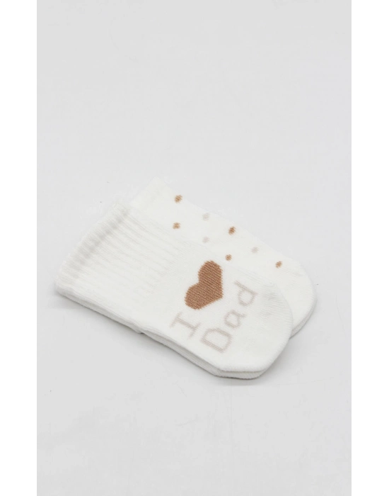 Bistyle Mom Dad Penye Kaymaz Soket Çorap 2li 10147 Puan Dad