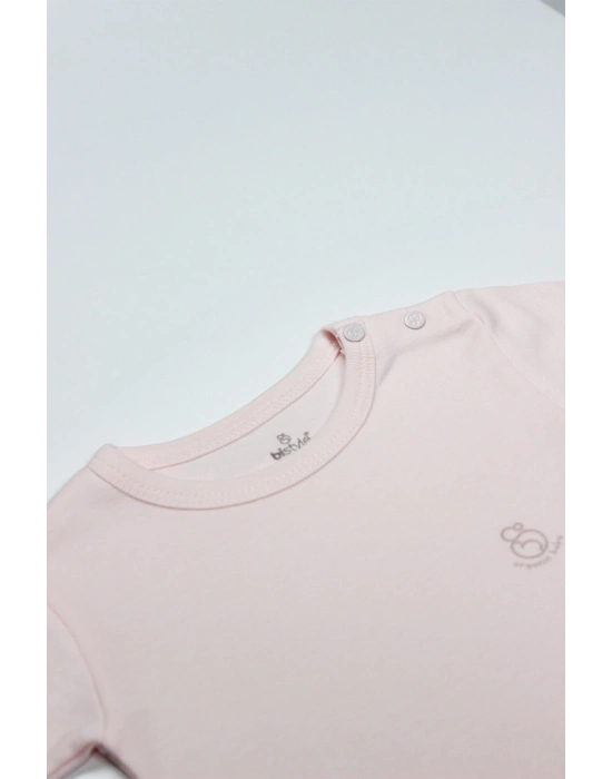 Bistyle Natural Basic Style Uzun Kol Body 17104 Pembe