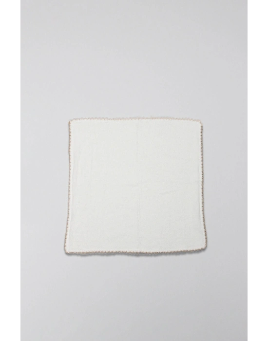 Bistyle Organik 28x28 6Lı Havlu Mendil 90105 Ekru