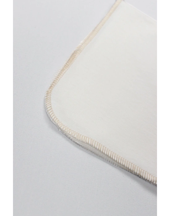 Bistyle Organik 28x28 6Lı Penye Mendil 90103 Ekru