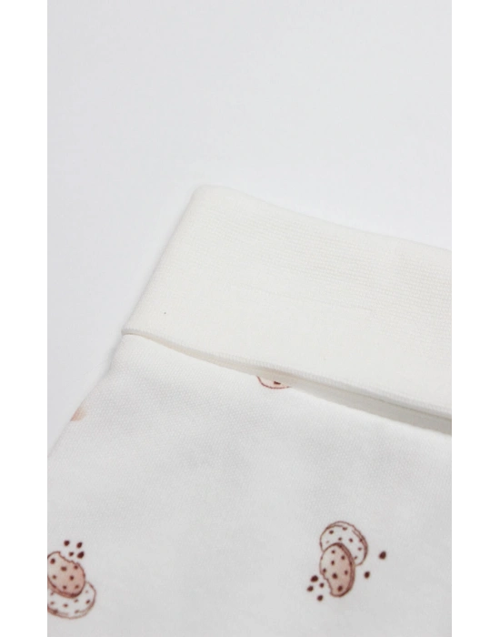 Bistyle Patikli Alt Cookies Make Happy 16144 Ekru