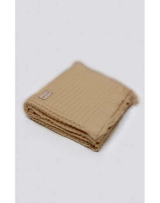 Bistyle Style Baby Pike Battaniye 110x110 70149 Bej