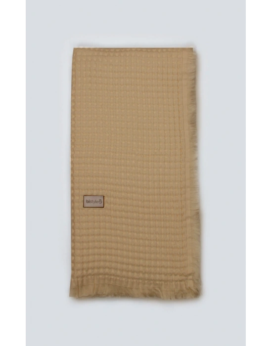 Bistyle Style Baby Pike Battaniye 110x110 70149 Bej