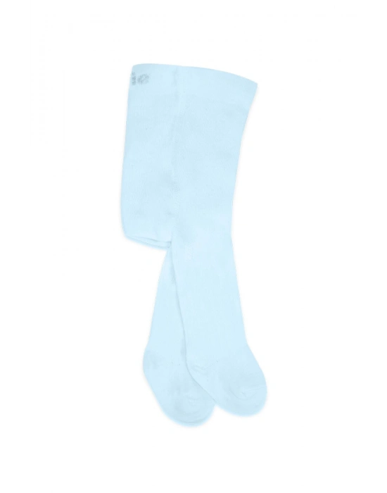 Bistyle Tekli Düz Külotlu Çorap 50104 Mavi