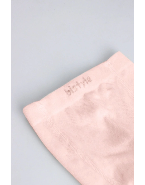 Bistyle Tekli Düz Külotlu Çorap 50104 Pembe