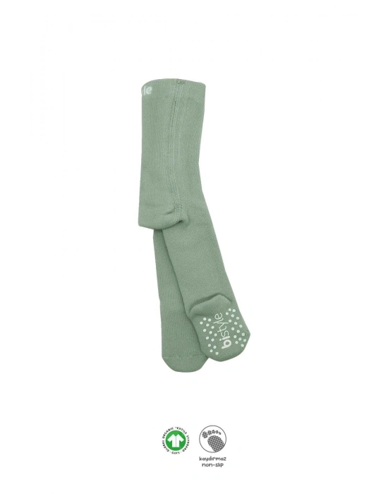 Bistyle Tekli Kaymaz Mix Havlu Külotlu Çorap 50501 Nil